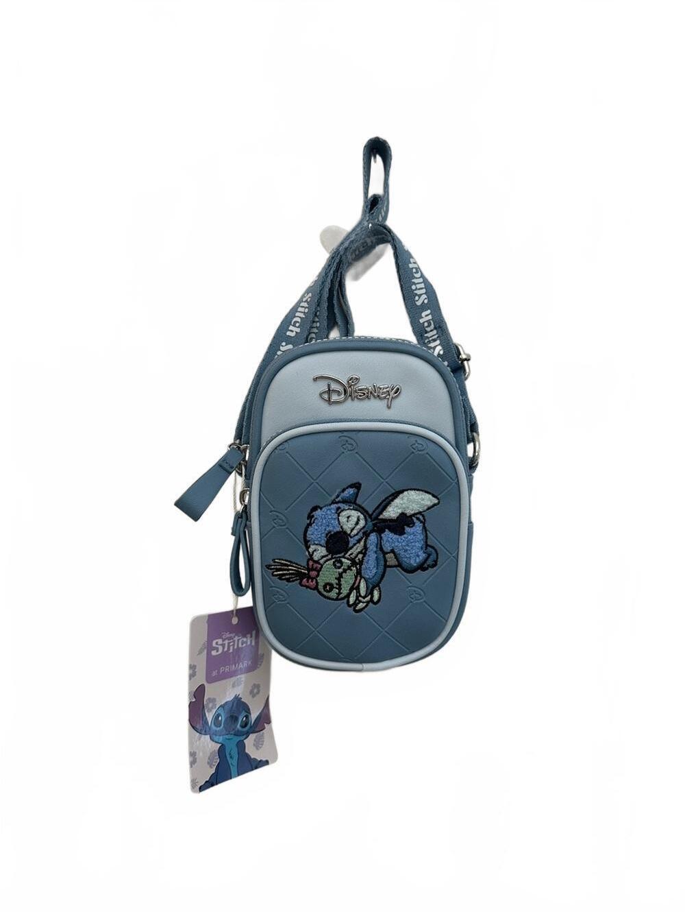 Disney Light Blue Stitch & Scrump Mini Crossbody Bag